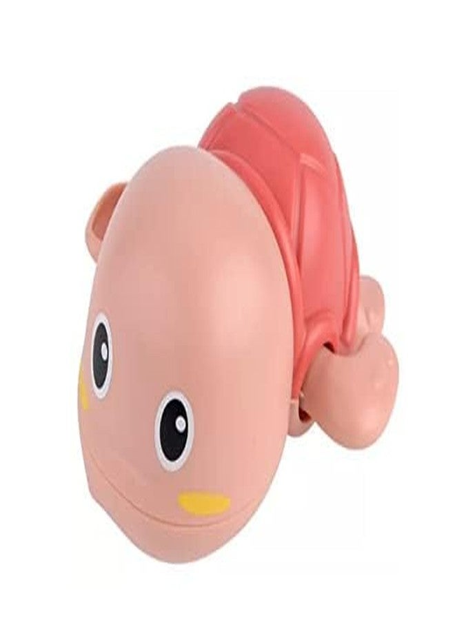 BLISSBORN Summer Best Cute Swimming Turtle Bath Toys for Toddlers Floating Wind Up Toys for 1 to 4 Year Old Babies - Multicolour ( 1 pcs ) - Image 1